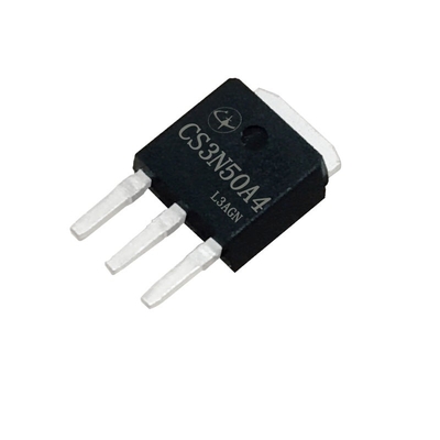 3A 500 فولت 2.85Ω TO-251 MOSFET عالية الطاقة الصناعية متعددة المشاهد N-Channel Mos