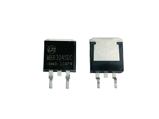 30A45V TO-263 ديودات شوتكي الحاجزية MBR3045DC مصادر الطاقة في الوضع المتحول