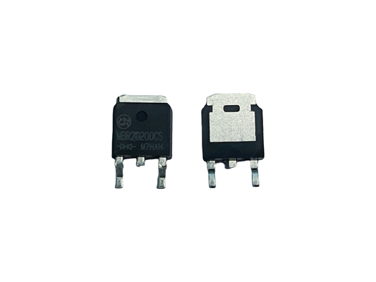 20A200V MBR20200CS TO-252 ثنائيات حاجز شوتكي لمصدر طاقة مفتاح التردد العالي