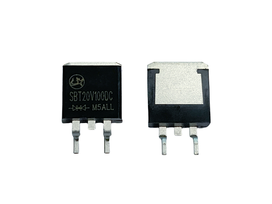 20A100V كمية سطحية منخفضة VF Schottky TO-263 SBT20V100DC لمكيف الطاقة