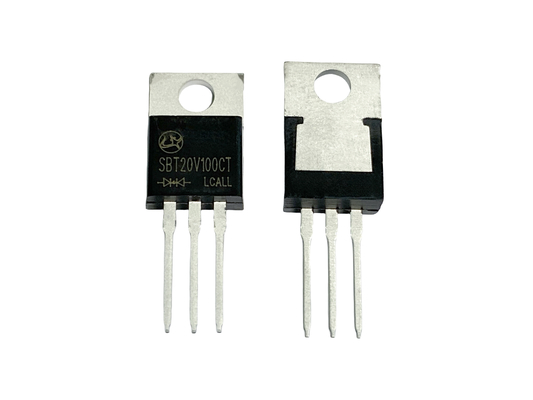 20A100V SBT20V100CT سرعة التبديل السريعة VF منخفضة Schottky TO-220AB