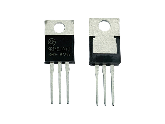 40A100V SBT40L100CT سرعة التبديل السريعة VF منخفضة Schottky لمصدر الطاقة