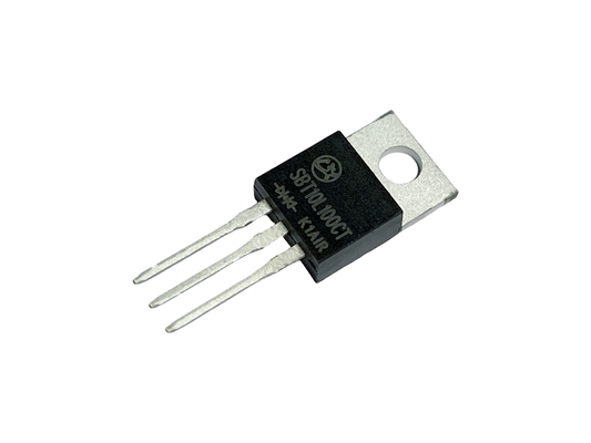 10A100V SBT10L100CT وقت التعافي العكسي المنخفض VF منخفض Schottky