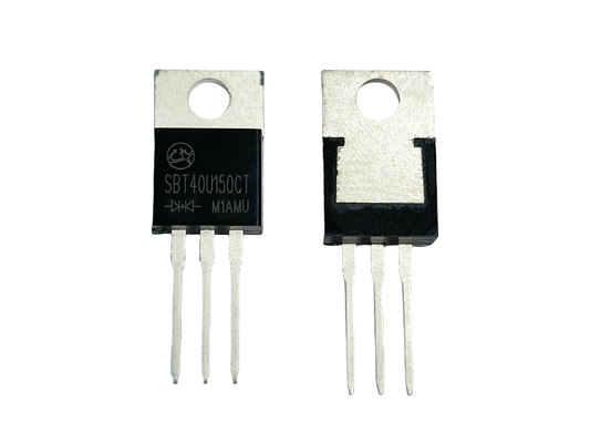40A150V SBT40U150CT الجهد الأمامي المنخفض مع قدرة عالية على الموجات الأمامية