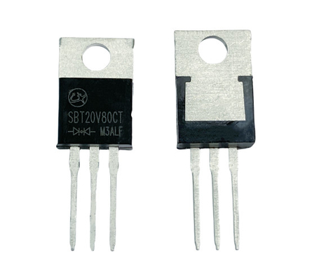 20A80V SBT20V80CT سرعة التبديل السريعة ديودات Schottky منخفضة VF للمصلح