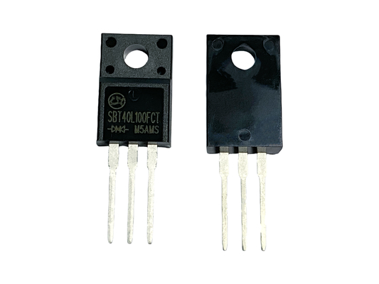 40A100V SBT40L100FCT ثنائيات شوتكي منخفضة التردد لضربات التردد