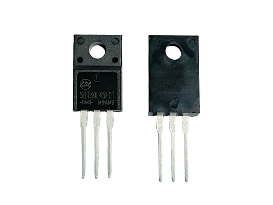 30A45V SBT30L45FCT ثنائيات VF منخفضة مع سرعة التبديل السريعة TO-220F