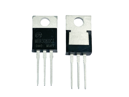 30A60V MBR3060CT ثنائيات شوتكي منخفضة التردد للسيارات الإلكترونية