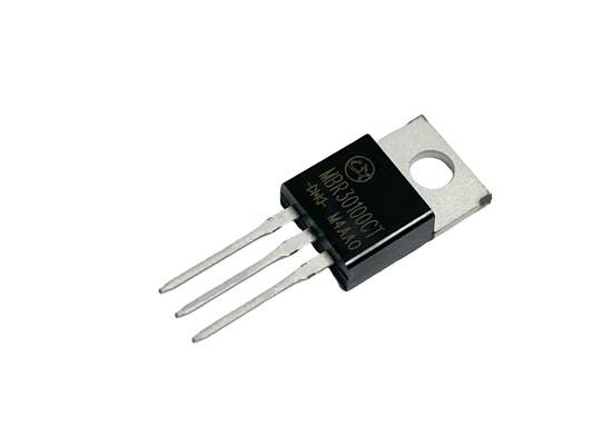 30A100V MBR30100CT ثنائيات شوتكي منخفضة التردد مع التيار الكبير للشبع العكسي