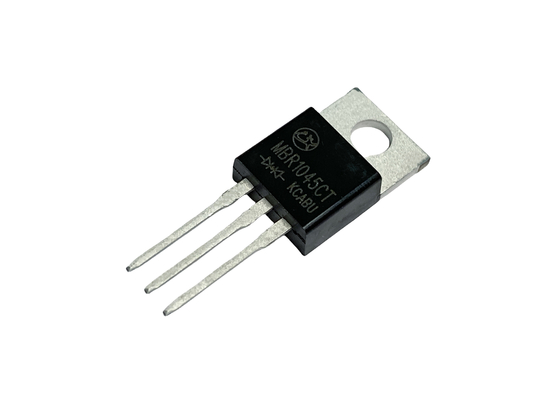 10A45V MBR1045CT الجهد الأمامي الجهد المنخفض VF ديودات شوتكي الحاجزية للمحولات