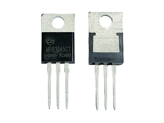 10A45V MBR1045CT الجهد الأمامي الجهد المنخفض VF ديودات شوتكي الحاجزية للمحولات