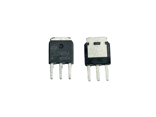 2A650V CS2N65A4 موزفيت عالية سرعة التبديل لأداء التبديل السريع والمستقر