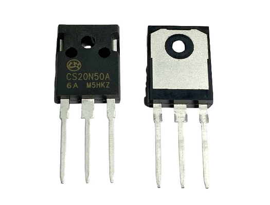 20A500V CS20N50A6 TO-247 MOSFET عالية الجهد قناة N لإدارة الطاقة