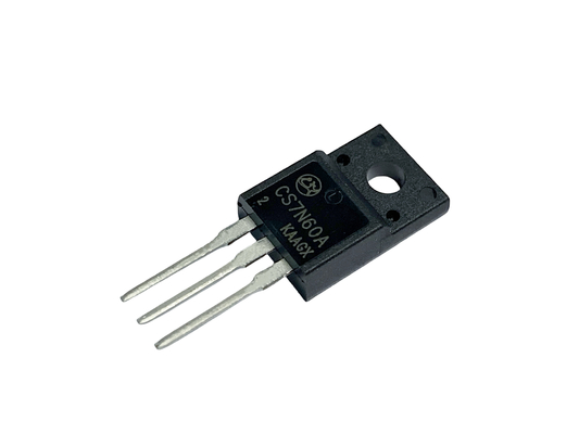 7A600V فولتاج انقطاع مرتفع Mosfet CS7N60A2 إلى 220F مع Ciss منخفضة