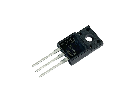 7A700V TO-220F CS7N70A2 HV MOSFET لمصدر الطاقة في وضع تحكم المحرك