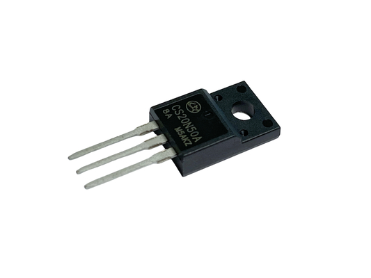 20A500V MOSFET عالي الجهد النوع N CS20N50A8 إلى 220F لمصادر الطاقة