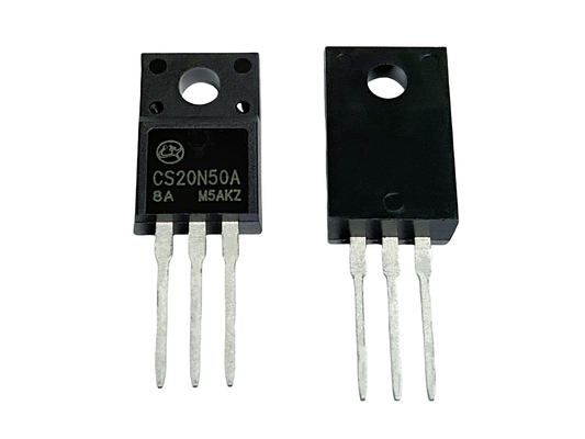 20A500V MOSFET عالي الجهد النوع N CS20N50A8 إلى 220F لمصادر الطاقة