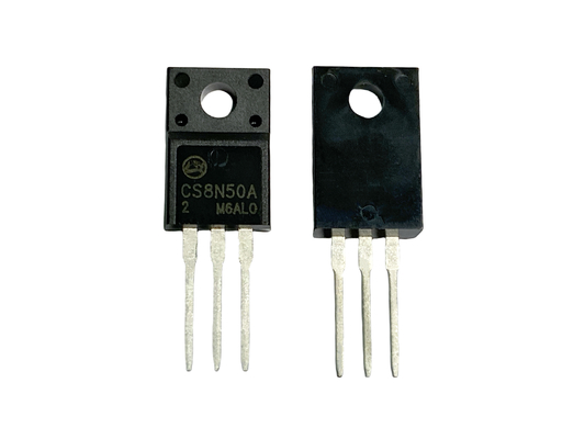 8A500V CS8N50A2 TO-220F MOSFET عالية الجهد لدوائر مفاتيح الطاقة