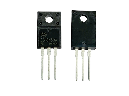18A500V CS18N50A8 TO-220F إطار سميك موزفيت عالية الجهد لمصدر الطاقة غير المتقطع