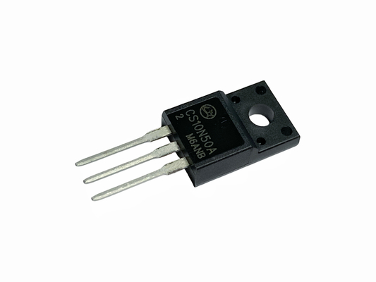 10A500V الجهد العالي منخفض على المقاومة MOSFET زيادة الكفاءة والمتانة لتحويل الطاقة