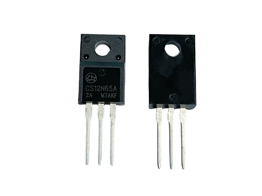 12A650V MOSFET عالية الجهد منخفض المقاومة لتحويل CS12N65A2 إلى 220F