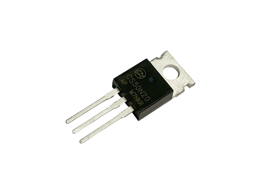 50200 فولت CS50N20AP MOSFET دائرة التبديل الكهربائي منخفضة الجهد منخفضة الجهد لتحويل الكهرباء لتحويل الكهرباء وتطبيقات الشاحن