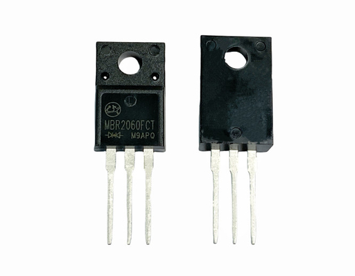 20A600V مفتاح التردد العالي ديودات شوتكي الحاجز لمصادر الطاقة MBR2060FCT