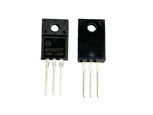 16A450V التردد العالي التبديل إمدادات الطاقة ديودات Schottky الحاجز لمحول DC / DC على متن MBR1645FCT