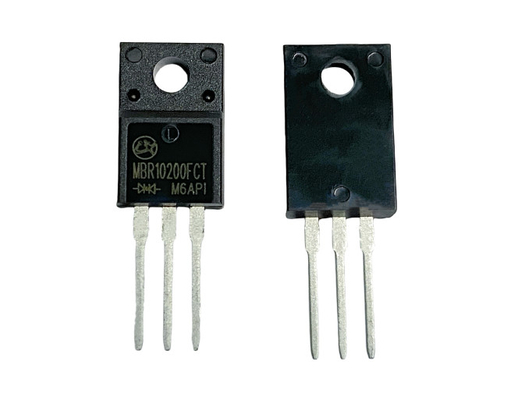 10A 200V VF منخفضة التشبع العكسي عالي التيار Schottky Diodes MBR10200FCT