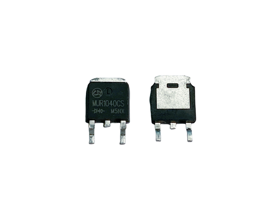 ثنائيات استرداد فائقة السرعة 10A400V للدوائر ذات التردد المنخفض الجهد الأمامي MUR1040CS