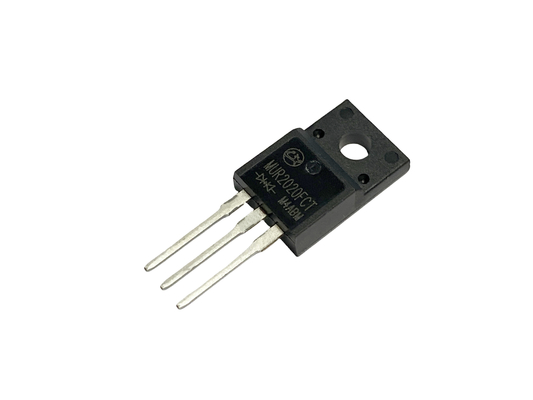 ثنائيات الاسترداد السريع 20A200V لأنظمة تخزين البيانات TO-220F MUR2020FCT