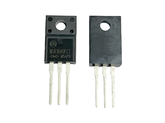 16A400V إلى 220F ثنائيات استرداد سريعة 15-35ns لمصلح الطاقة MUR1640FCT