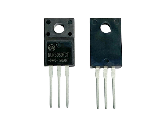30A600V ثنائيات تعافي سريعة عالية الموثوقية للتصحيح MUR3060FCT