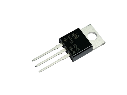 10A 200V HBT10L200 100٪ النحاس النقي ديودات Vf منخفضة للغاية / ضغط التيار الأمامي منخفض جدا TO-220AB