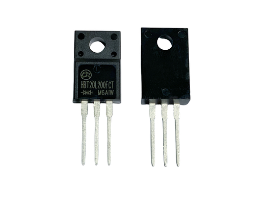 HBT20L200FCT التبديل منخفض الجهد 20A200V Schottky في حزمة TO-220F