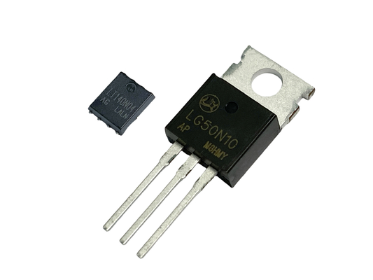40 فولت منخفضة الجهد MOSFET رقائق أشباه الموصلات سرعة التبديل العالية