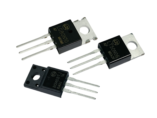 100 فولت MOSFET منخفضة الجهد مع مواد السيليكون وشهادة RoHS